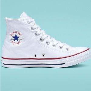 White high top Converse